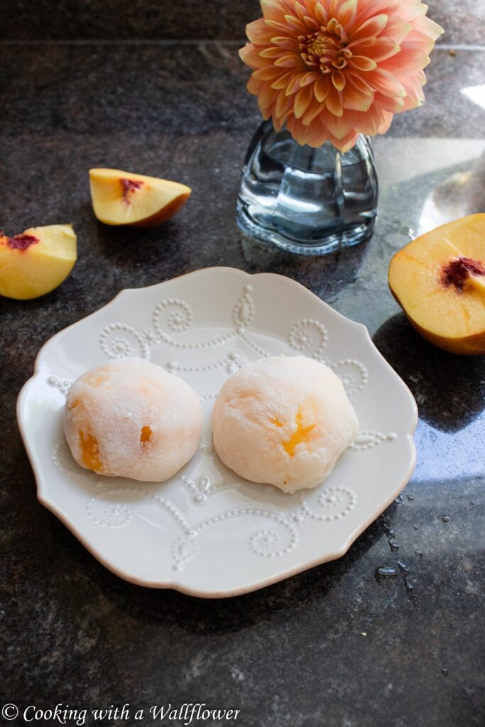 Peach Mochi