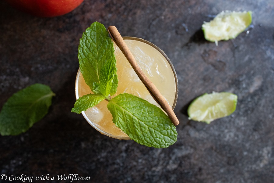 Apple Cider Lime Soda